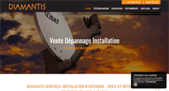 Desktop Screenshot of diamantis-services.com